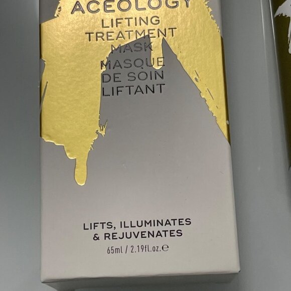 Aceology BNIB Peptides Adenosine Bitter Orange Brighten Lifting Treatment Mask - Picture 4 of 8